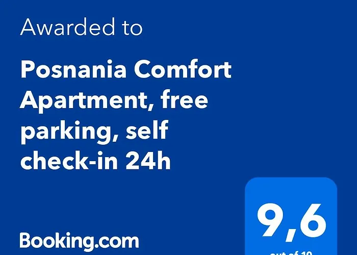 Posnania Comfort Apartment, Free Parking, Self Check-in 24h Poznań